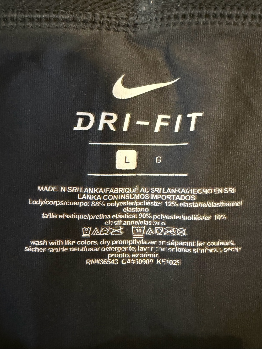 Nike Men’s Large Dri-FIT Performance Athletic Boxer Briefs Black - Picture 2 of 3